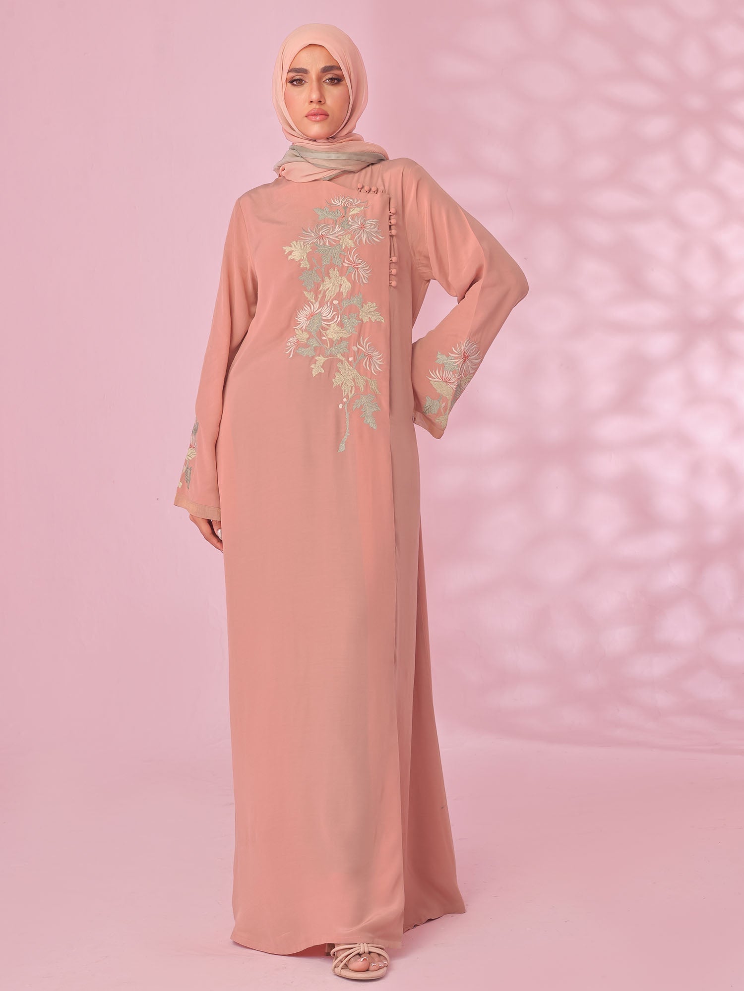 Kiku Bloom Abaya