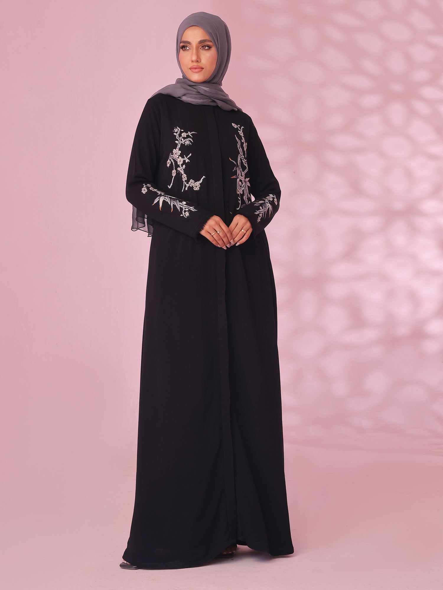 Sakura Bloom Abaya