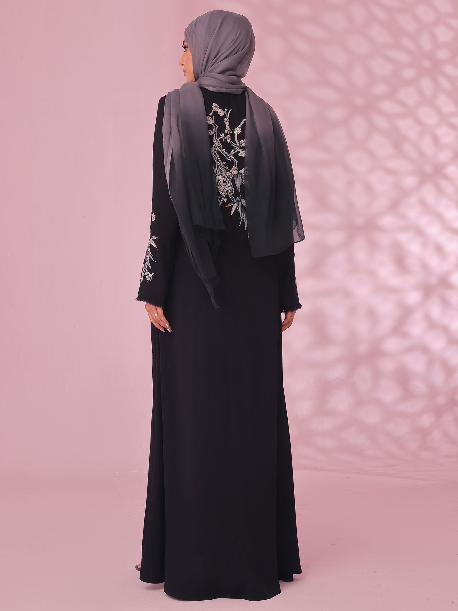 Sakura Bloom Abaya