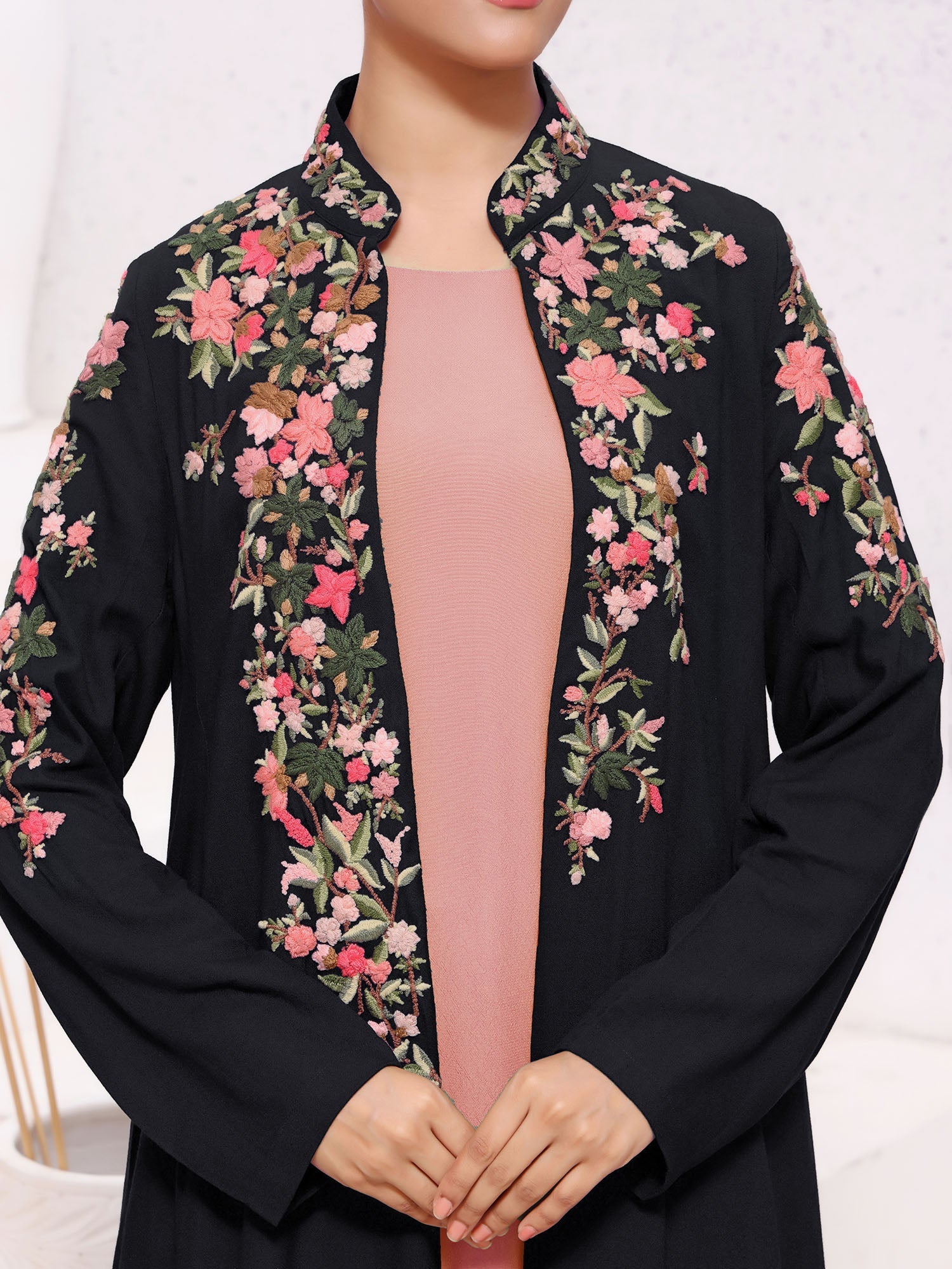 Baagh Black Kimono