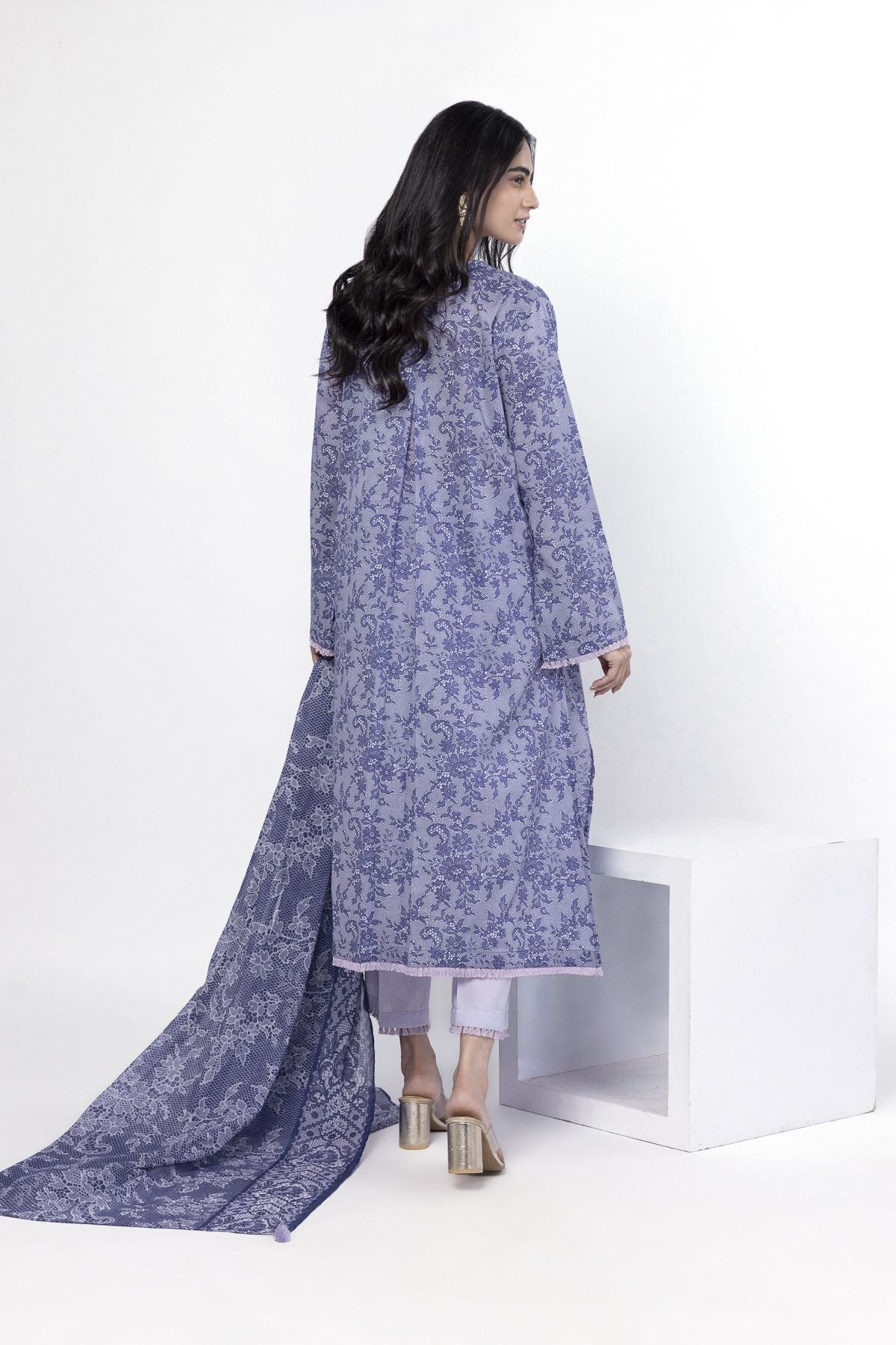 Embroidered | Lawn Fabrics 3 Piece