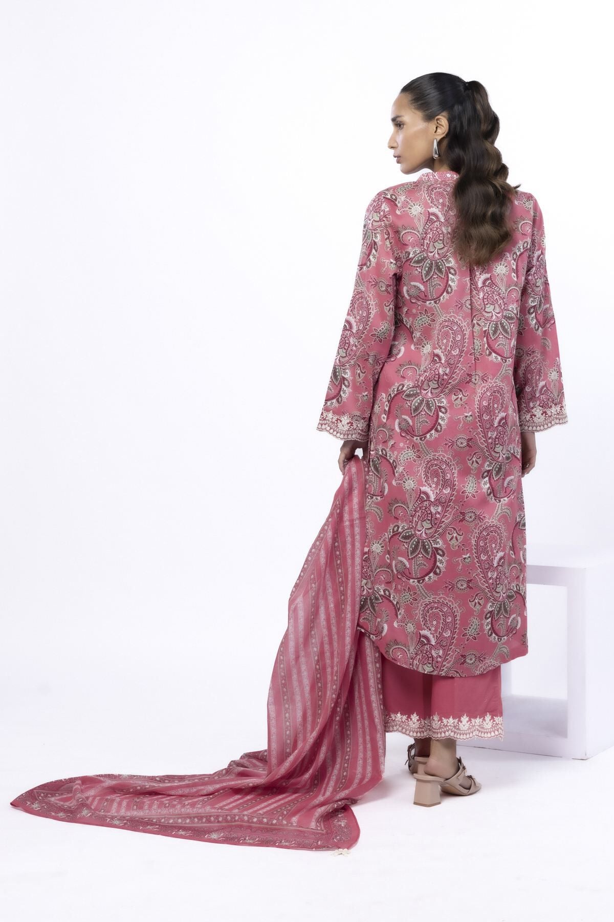 Embroidered | Lawn Fabrics 3 Piece